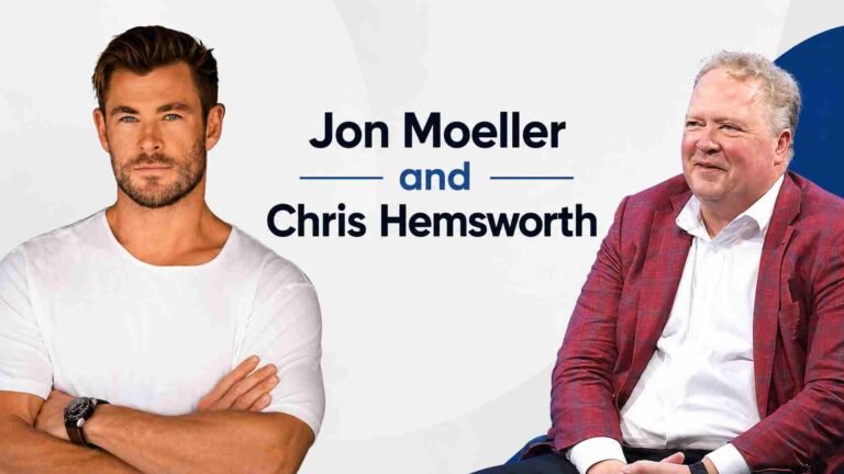 Jon Moeller and Chris Hemsworth